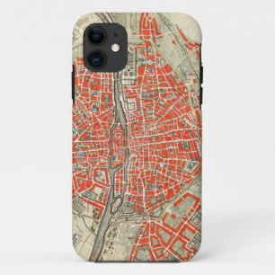 Funda Para iPhone 11 Mapa de París