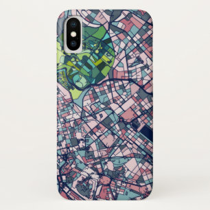 Funda Para iPhone X Mapa de Roma Italia