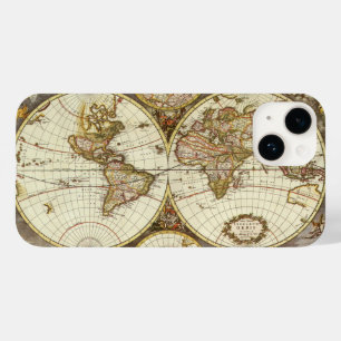 Funda Para iPhone 14 De Case-Mate Mapa del Antiguo Mundo de Frederick de Wit, c. 168