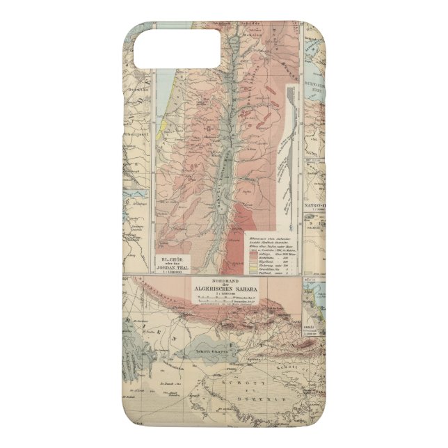 Funda De Case-Mate Para iPhone Mapa del atlas de Tieflander (Reverso)