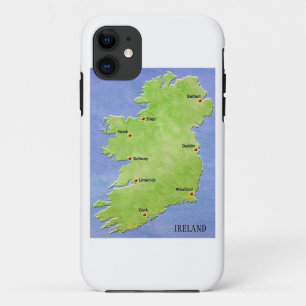 title_seo2 Mapa del estuche para iPhone de Irlanda