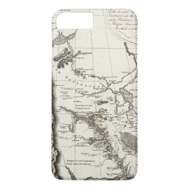Funda De Case-Mate Para iPhone Mapa del Missouri (Reverso)