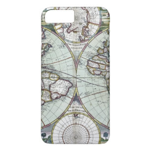 Funda Para iPhone 8 Plus/7 Plus Mapa del mundo