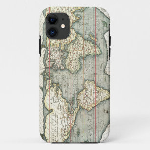 Funda Para iPhone 11 Mapa del mundo antiguo por Abraham Ortelius 1587–1