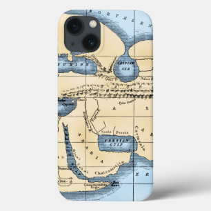 FUNDA PARA iPhone 13 MAPA DEL MUNDO: ERATOSTHENES