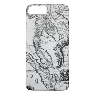 Funda Para iPhone 8 Plus/7 Plus Mapa del Reino de Tailandia