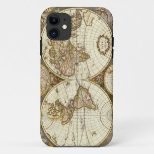Funda Para iPhone 11 Mapa del Viejo Mundo