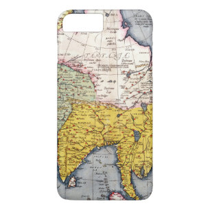 Funda Para iPhone 8 Plus/7 Plus Mapa del vintage de Asia el   1580