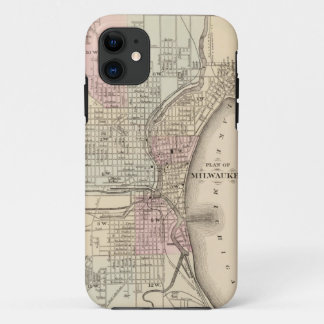 title_seo2 Mapa del vintage de Milwaukee (1880)
