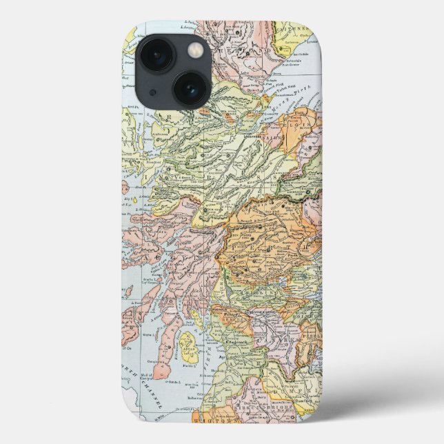 FUNDA DE Case-Mate PARA iPhone MAPA: ESCOCIA (Reverso)