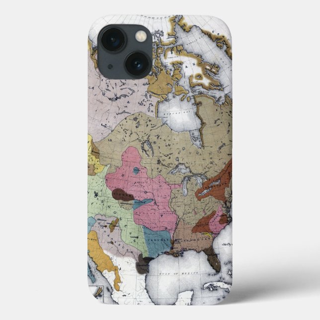 FUNDA DE Case-Mate PARA iPhone MAPA: ESTADOUNIDENSES 3 (Reverso)