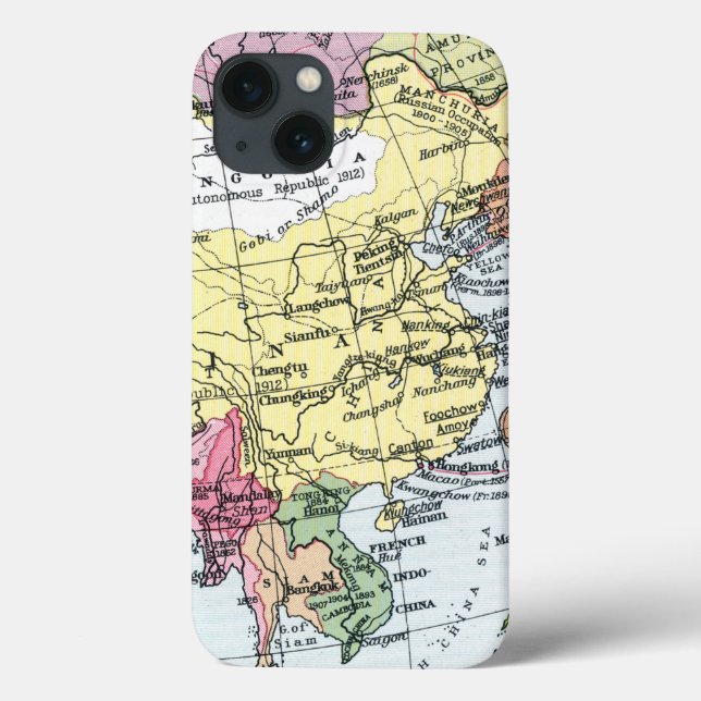 FUNDA DE Case-Mate PARA iPhone MAPA: EUROPA EN ASIA (Reverso)