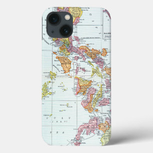 FUNDA PARA iPhone 13 MAPA: FILIPINAS, 1905