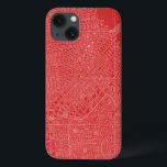 Funda Para iPhone 13 Mapa gráfico de San Francisco<br><div class="desc">Decoración del hogar</div>