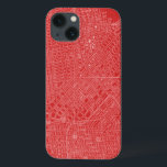 Funda Para iPhone 13 Mapa gráfico de San Francisco<br><div class="desc">Decoración del hogar</div>