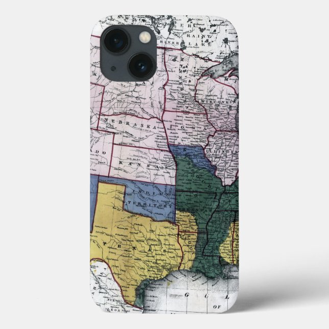 FUNDA DE Case-Mate PARA iPhone MAPA: GUERRA CIVIL, 1864 (Reverso)