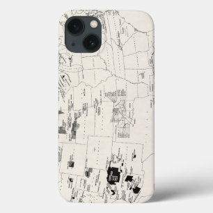 FUNDA PARA iPhone 13 MAPA: INDIOS AMERICANOS 2