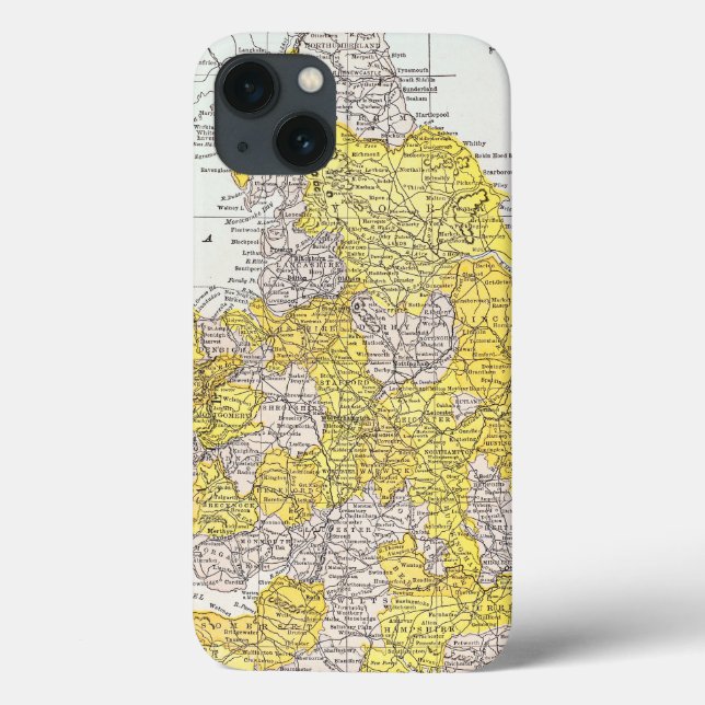 FUNDA DE Case-Mate PARA iPhone MAPA: INGLATERRA Y GALES (Reverso)