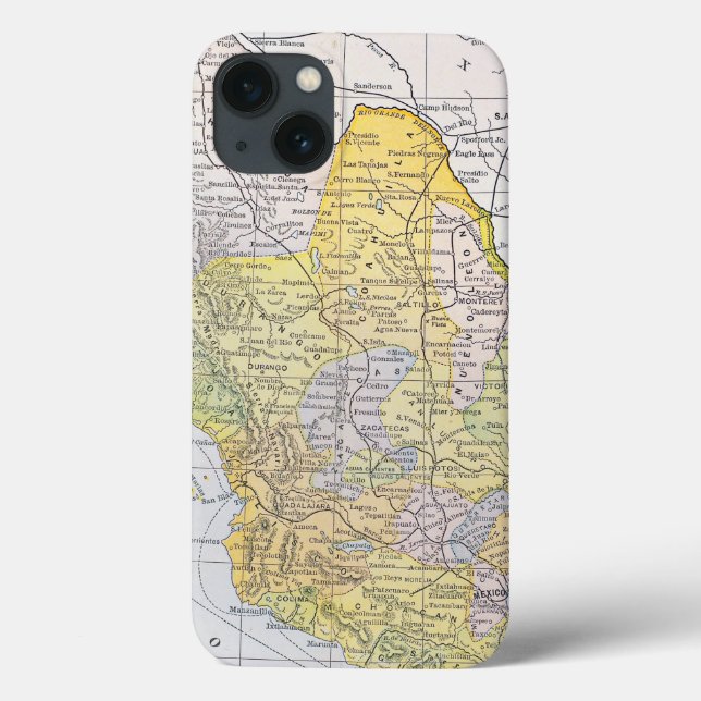FUNDA DE Case-Mate PARA iPhone MAPA: MÉXICO (Reverso)
