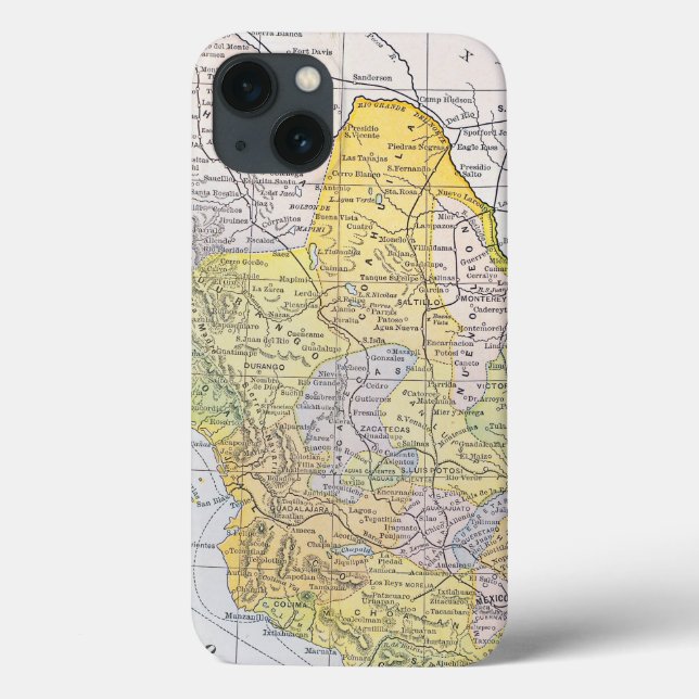 FUNDA DE Case-Mate PARA iPhone MAPA: MÉXICO (Reverso)