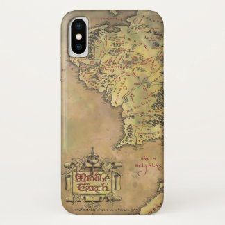 Funda Para iPhone X Mapa MIDDLE EARTH™