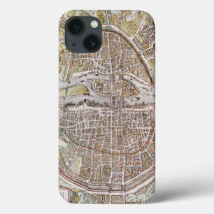 FUNDA PARA iPhone 13 MAPA PARÍS, 1581