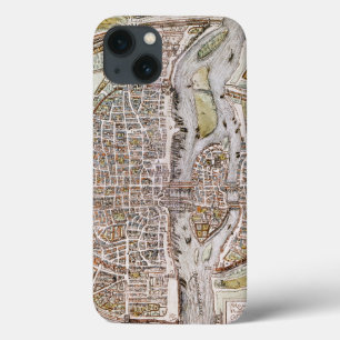 FUNDA PARA iPhone 13 MAPA PARÍS, 1581