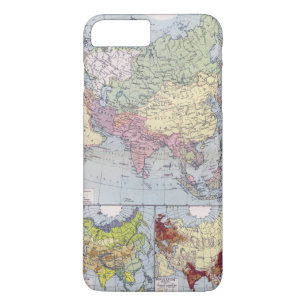 Funda Para iPhone 8 Plus/7 Plus Mapa político el   Asia