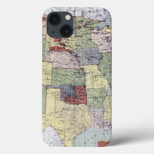 FUNDA PARA iPhone 13 MAPA: RESERVAS, 1892