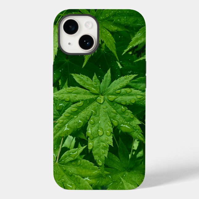 Funda De Case-Mate Para iPhone Maple en primavera (Reverso )