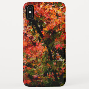 Funda Para iPhone XS Max Maple japonés en caída