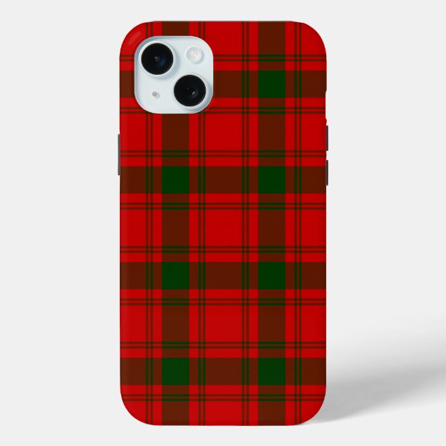 Funda De Case-Mate Para iPhone Maquillaje tartán de MacQuarrie (Reverso )