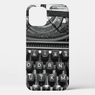 Funda Para iPhone 12 máquina de escribir antigua antigua usada en corre
