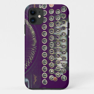 Funda Para iPhone 11 máquina de escribir pasada de moda