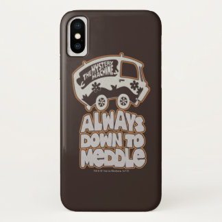 Funda Para iPhone X Máquina De Misterio "Siempre Hasta El Mal"