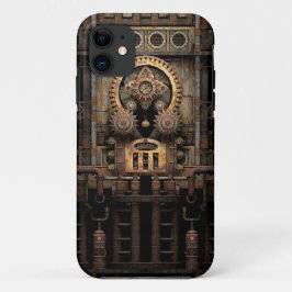 Funda Para iPhone 11 Máquina infernal de Steampunk