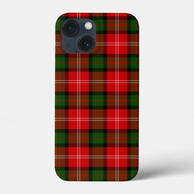 Funda De Case-Mate Para iPhone Maquinaria tartan de MacKintosh (Reverso )