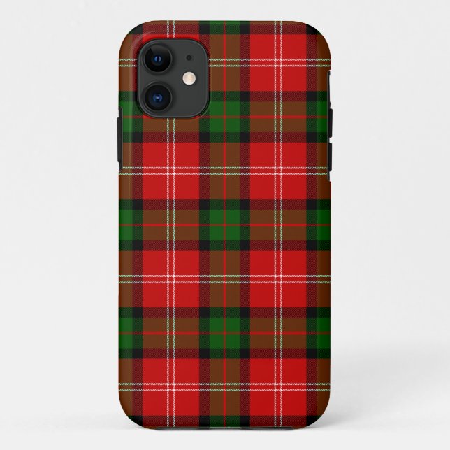 Funda De Case-Mate Para iPhone Maquinaria tartan de MacKintosh (Reverso)