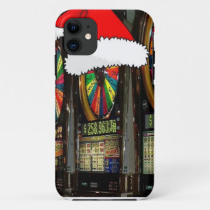 Funda Para iPhone 11 Máquinas de ranura Santa Hat
