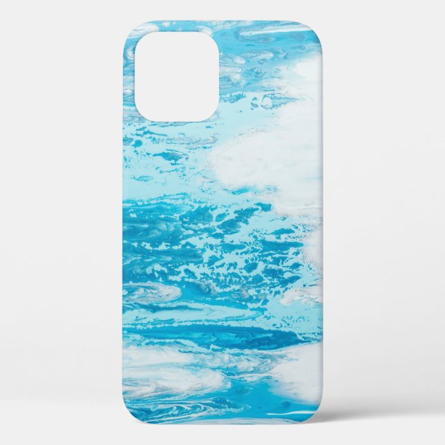 Funda De Case-Mate Para iPhone Mar azul (Reverso )