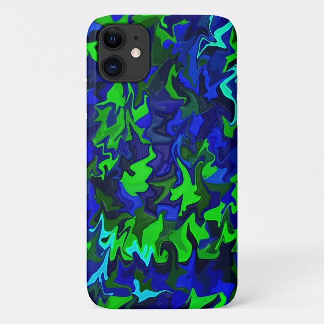 Funda De Case-Mate Para iPhone Mar brillante...... (Reverso)