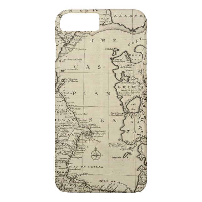 Funda De Case-Mate Para iPhone Mar Caspio (Reverso)