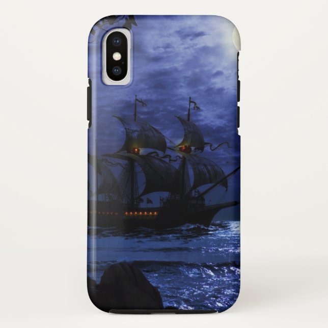 FUNDA DE Case-Mate PARA iPhone MAR DE BARCO (Reverso)