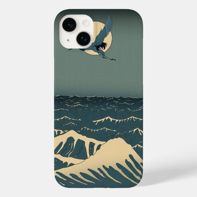 Funda De Case-Mate Para iPhone Mar de Japón (Reverso )