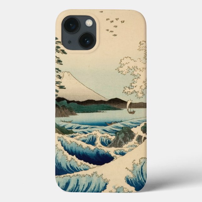 Funda De Case-Mate Para iPhone Mar de Satta Hiroshige (Reverso)