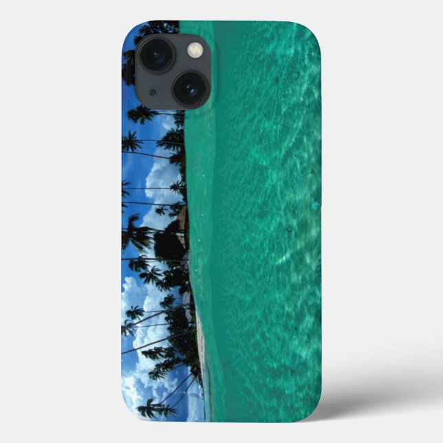 Funda De Case-Mate Para iPhone Mar E Isla, Indonesia (Reverso)