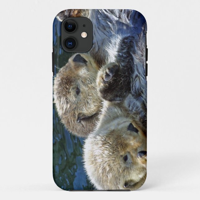 Funda De Case-Mate Para iPhone Mar-nutrias (Reverso)