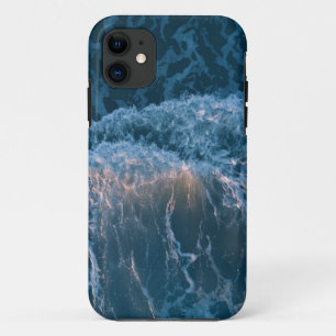 Funda Para iPhone 11 Maravillosas olas azules