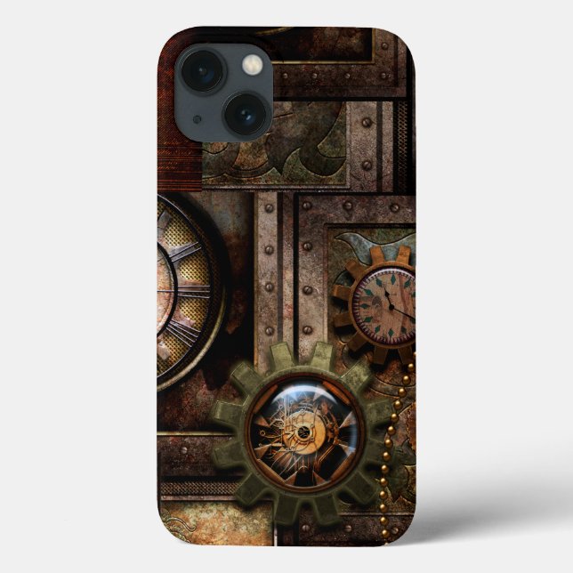 Funda De Case-Mate Para iPhone Maravilloso diseño de steampunk (Reverso)