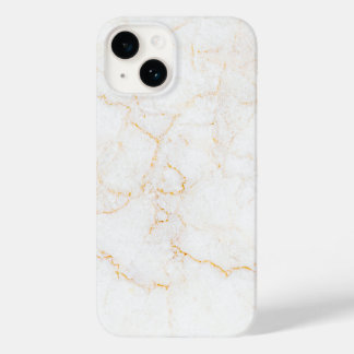Funda Para iPhone 14 De Case-Mate Marbel blanco